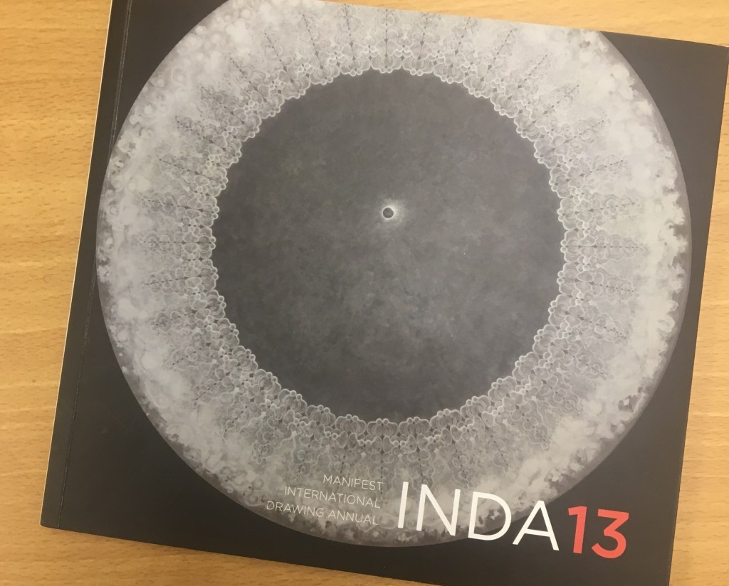 Book Cover for "INDA 13 - Manifest Gallery - Drawing Annual"